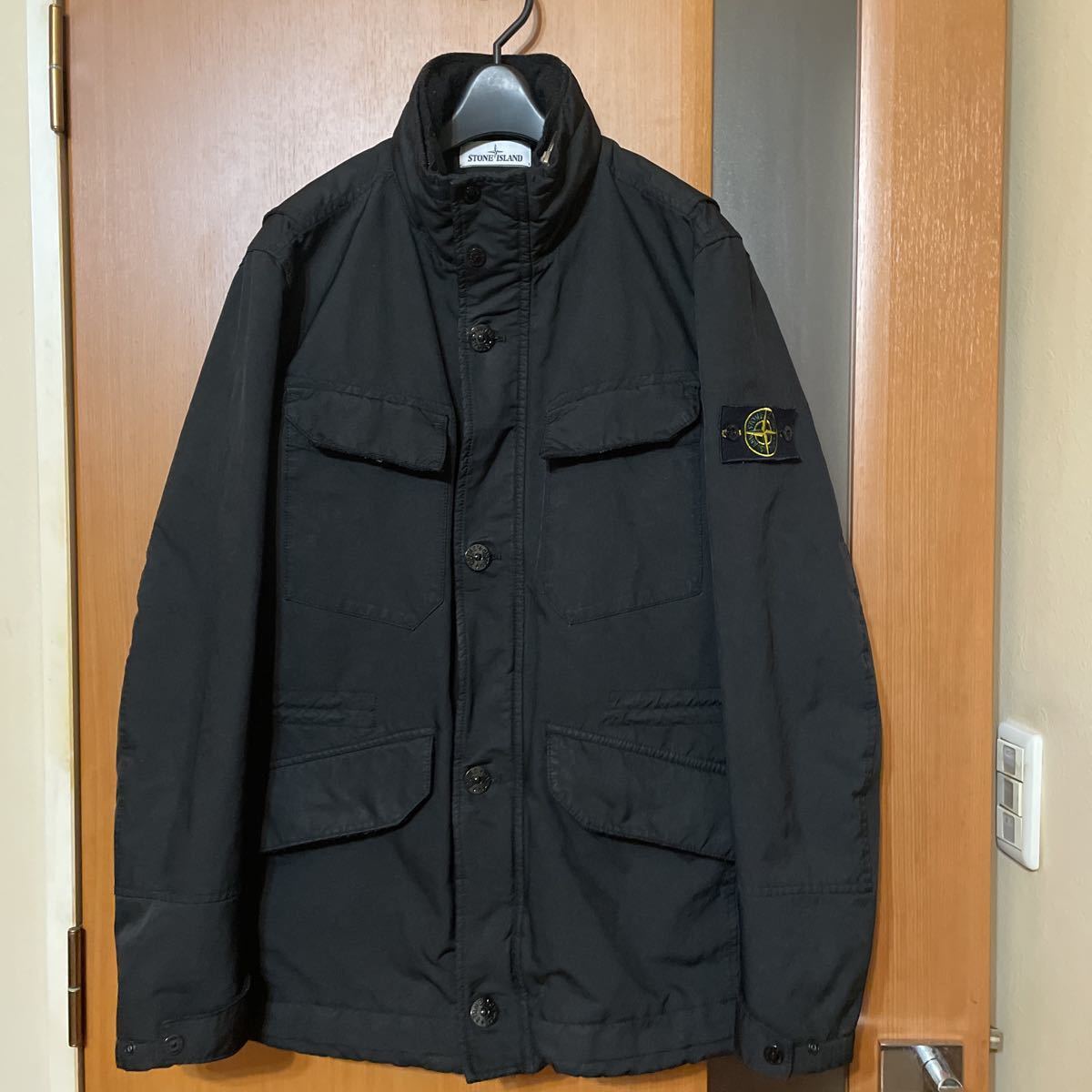 希少 定価18万円『STONE ISLAND』 M-65 DAVID TC JACKET ストーンアイランドミリタリージャケット L