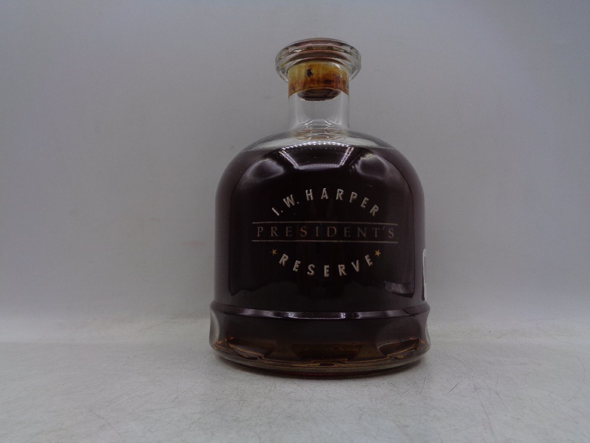 ウイスキー I.W.ハーパー プレジデント リザーブ 750ml 重量番号:2