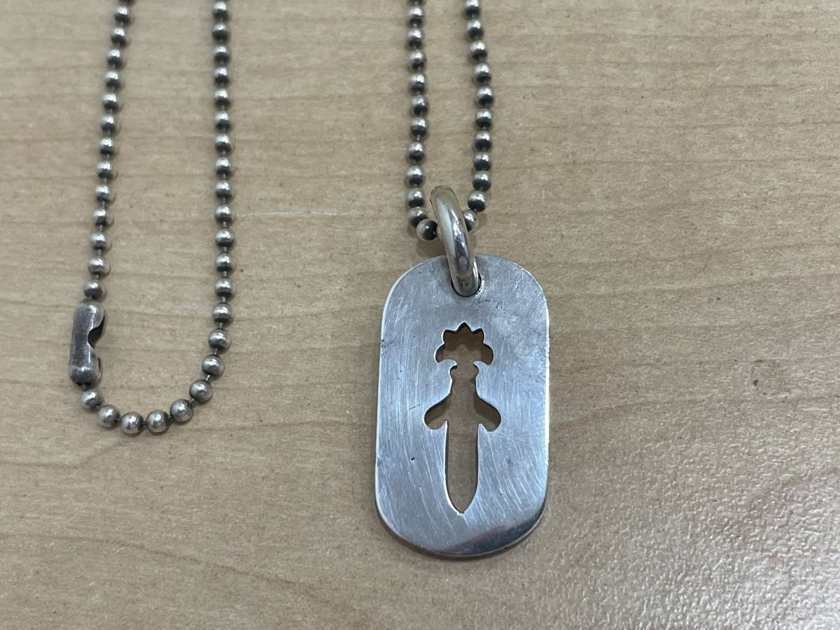 Chrome Hearts 925シルバー ドッグタグ 1998年製 クロムハーツ