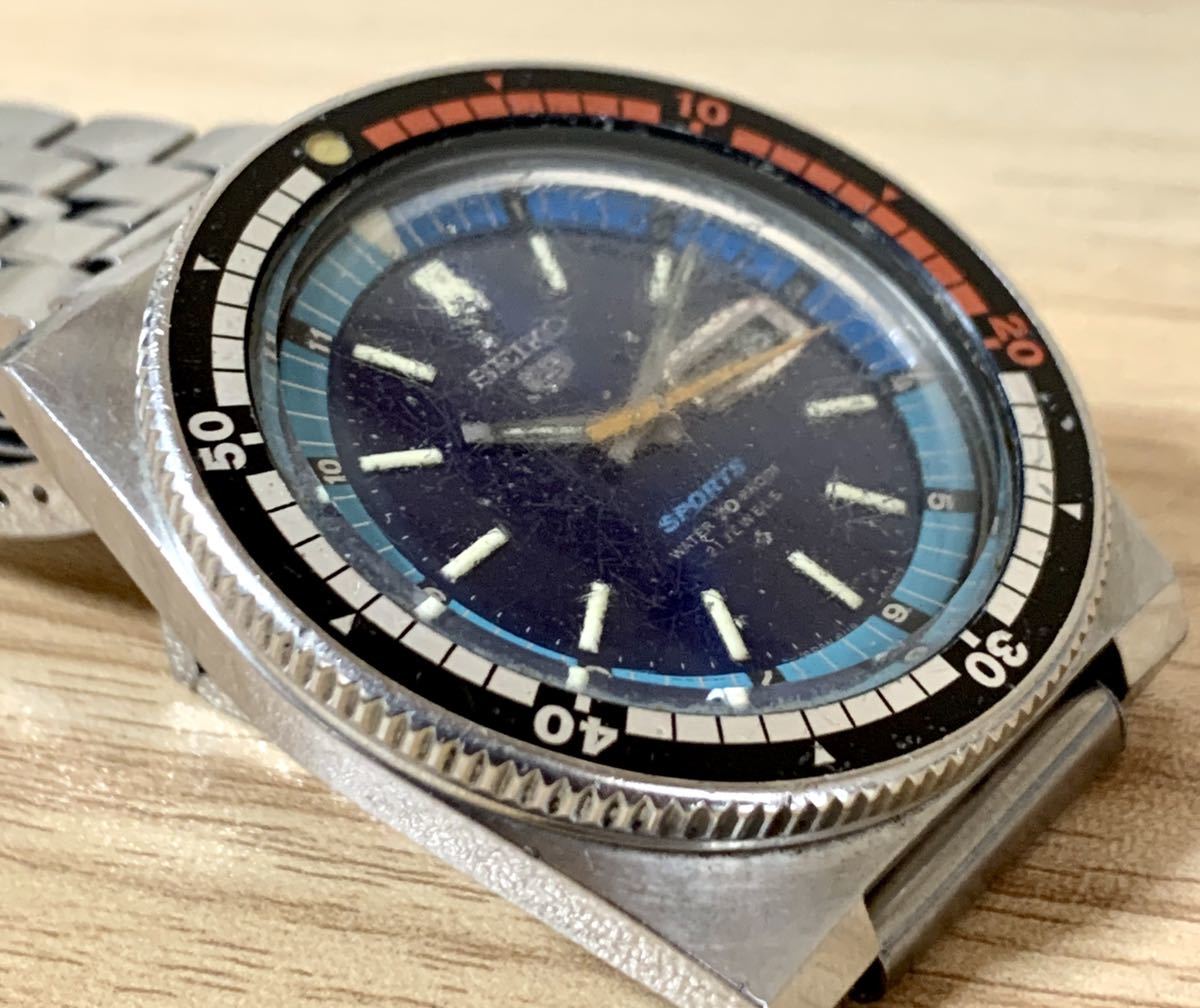 希少 セイコー 5 スポーツ 6119-6050 レガッタ 1969年 自動巻き