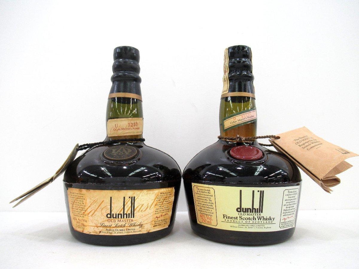 激安大特価，2025 未開栓 ダンヒル スコッチウイスキー 2本セット