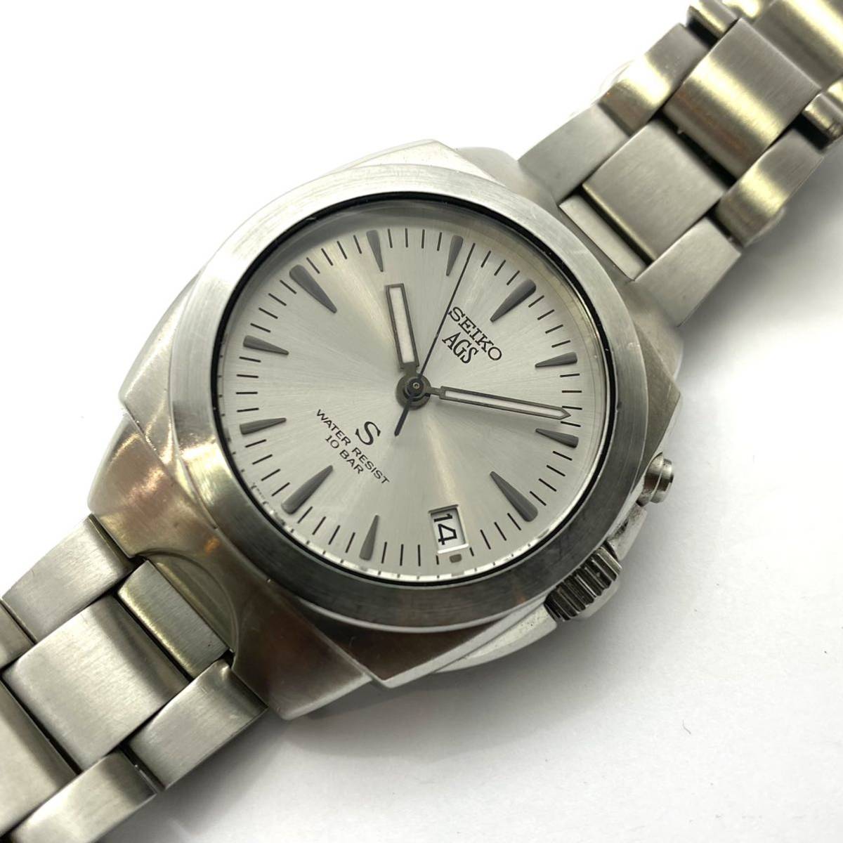 セイコー SUS AGS 5M42-0E50 メンズ ユーズド AGS セイコー SEIKO