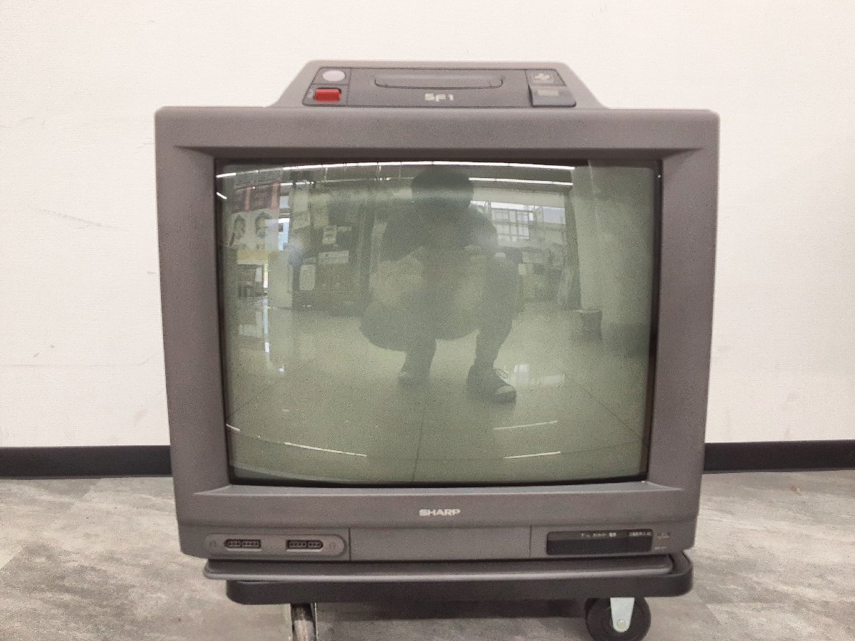  408 現状品 ゲーム機 SHARP シャープ スーパーファミコン内臓テレビ SF1(本体、アクセサリー)｜売買されたオークション情報、yahooの商品情報をアーカイブ公開 - オークファン 本体、アクセサリー