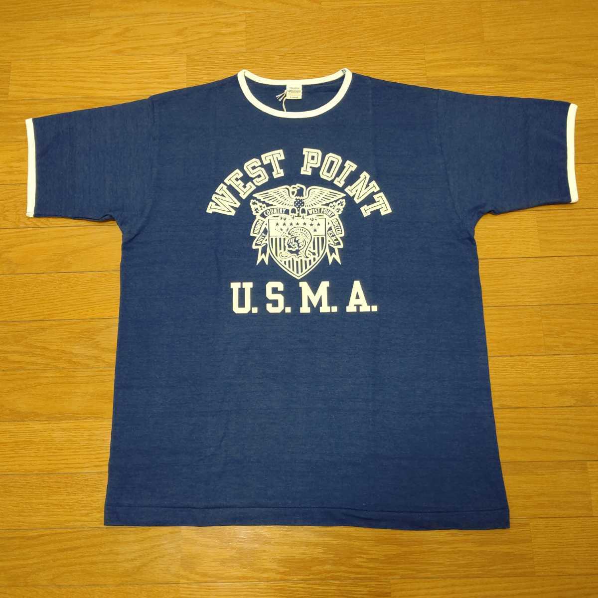 ① Lot 4059 リンガーT WEST POINT / U.S.M.A. Color:NAVY Size:XL 