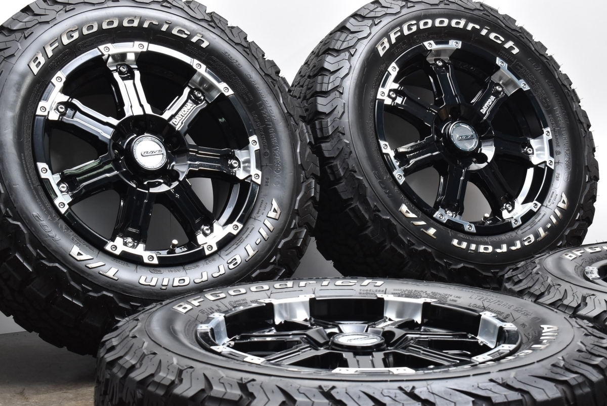 DAYTONA FDX-D 16in 7J +40 PCD114.3 RAYS BF - ホワイトレター付RAYS 人気