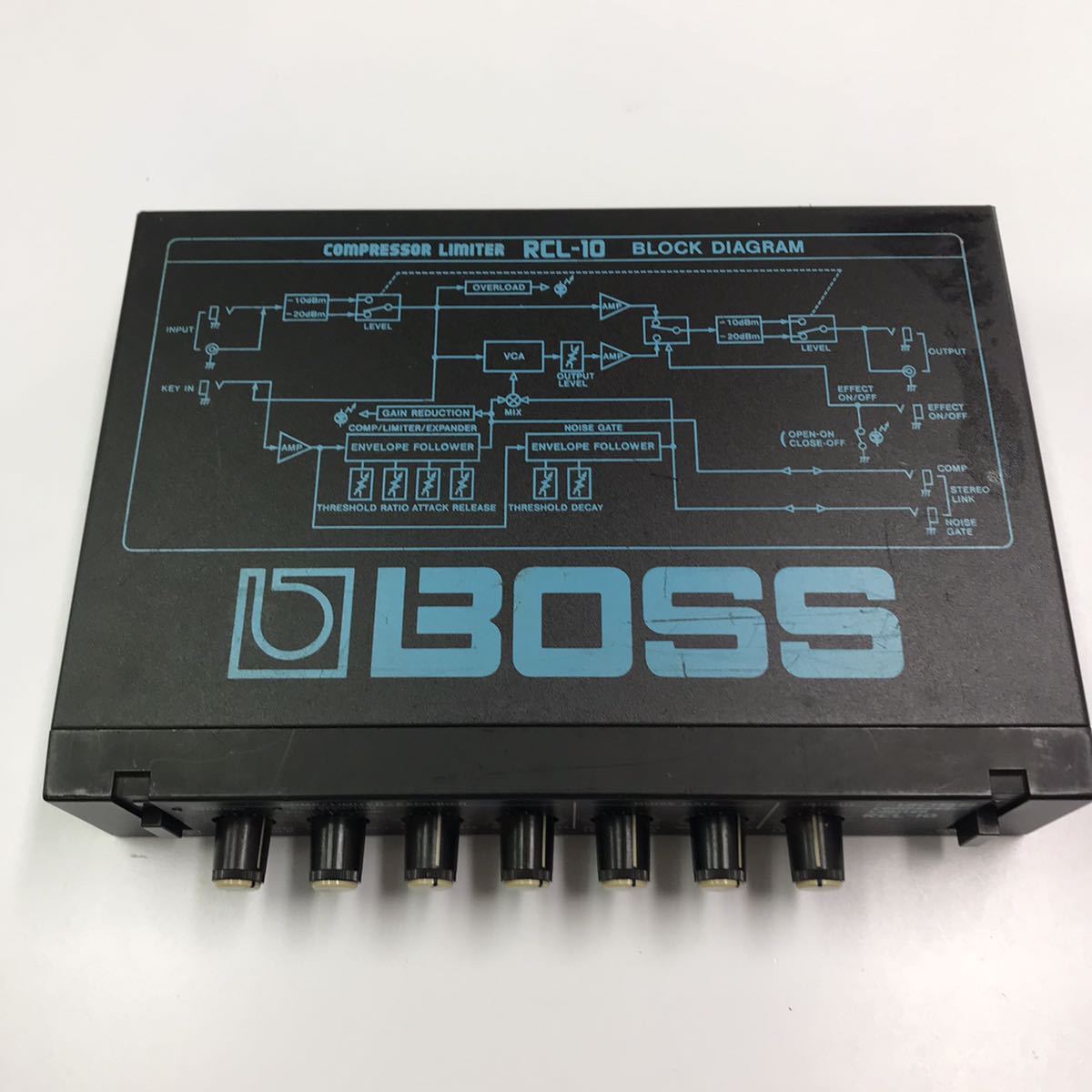 BOSS RCL-10 コンプ/リミッター ブラック COMPRESSOR 起動 動作未確認 ジャンク(エフェクター)｜売買されたオークション ...