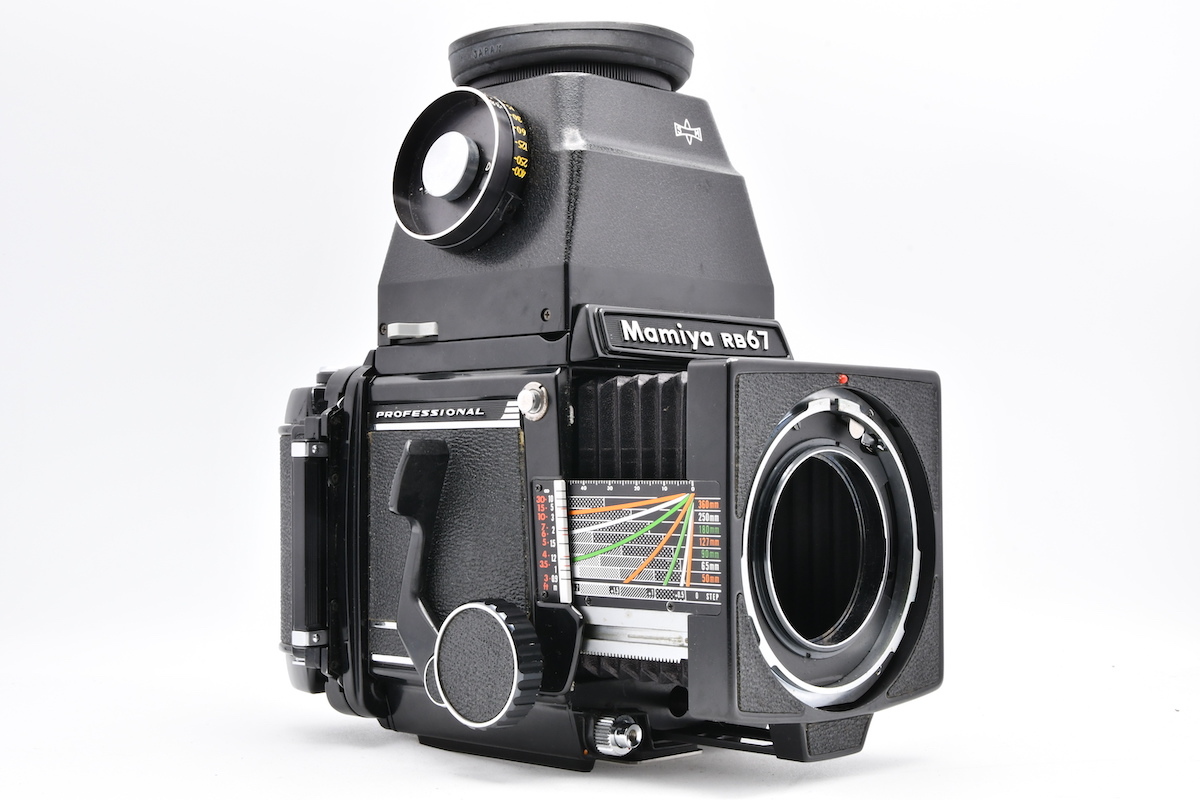 Mamiya RB67 PROFESSIONAL + MAMIYA-SEKOR 127mm F3.8 フィルムカメラ