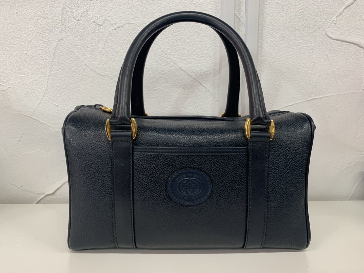 1円スタート グッチ GUCCI ミニボストンバッグ 000.58.0093 ハンド