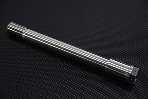 CBX400F フロントアクスルシャフト ZRX1200 DAEG 64チタン製 フロント アクスルシャフト ダエグ Z1000