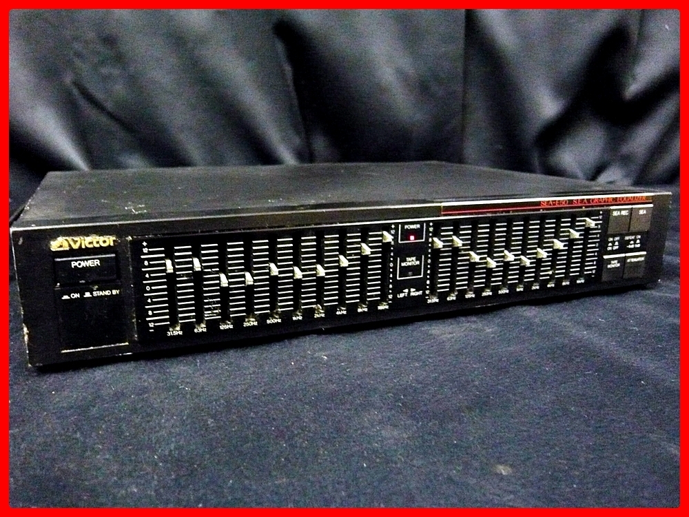 □Victor/ビクター 左右独立 10バンドイコライザー SEA-E50