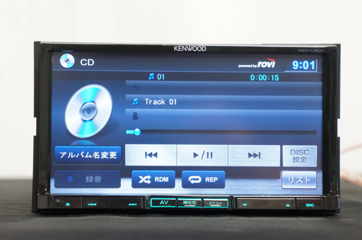 ケンウッド MDV-L500 ナビ ケンウッド 彩速ナビ MDV-L500のクチコミ