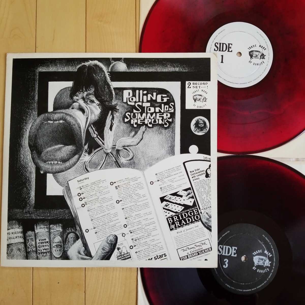 格安，限定セール 超激レア カラー盤2LP TMOQ SUMMER RERUNS / THE ROLLING STONES(Rolling Stones)｜売買されたオークション情報、yahooの商品情報をアーカイブ公開 - オークファン R