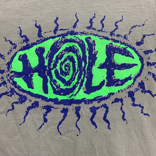HOLE Tシャツ 90s USA ヴィンテージ ラバープリント ホール コートニー 