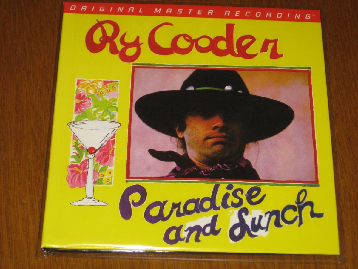 本物保証，人気 RY COODER ライ クーダー / PARADISE AND LUNCH 2017年発売 MFSL社 Hybrid SACD 輸入盤(R)｜売買されたオークション情報、yahooの商品情報をアーカイブ公開 - オークファン R