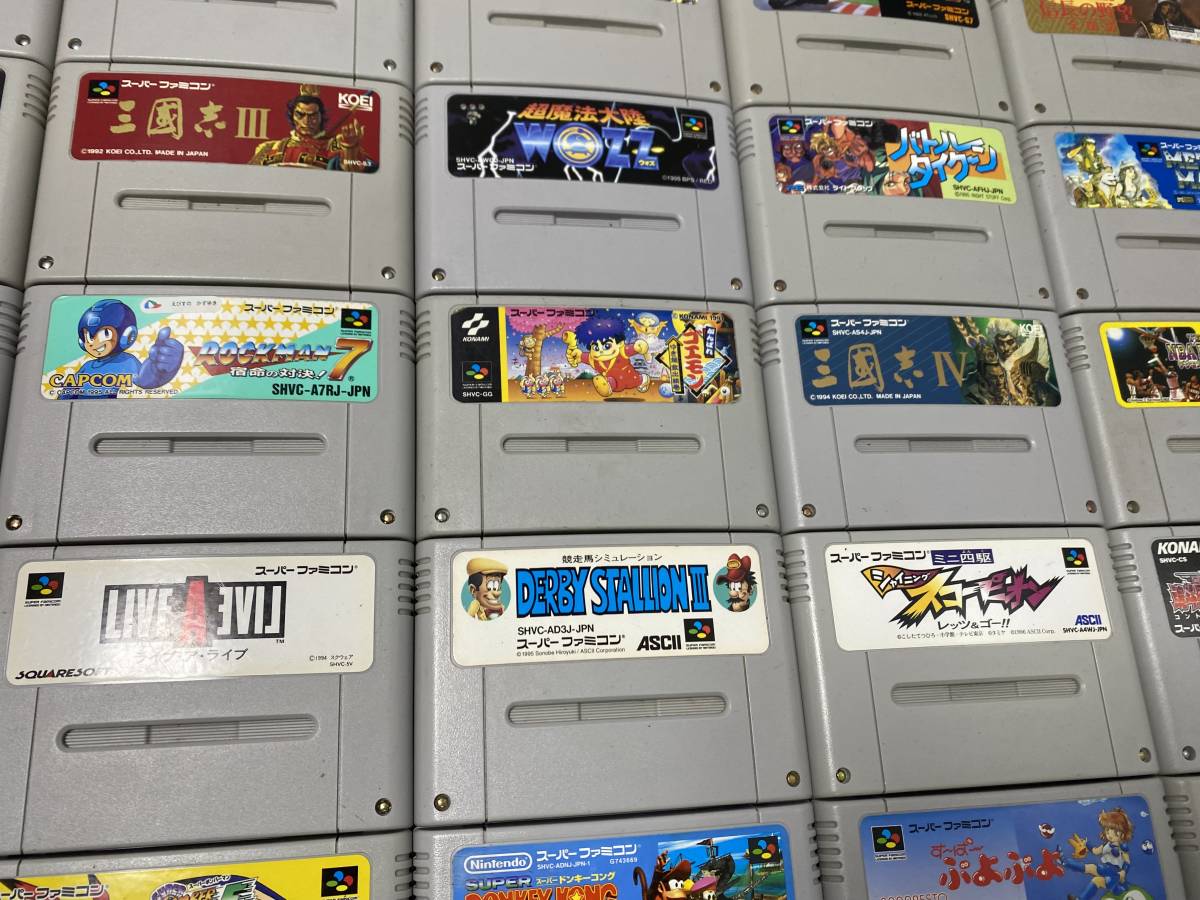 ☆SFC スーパーファミコン☆ソフト 大量まとめ売り 負けるな！魔剣道