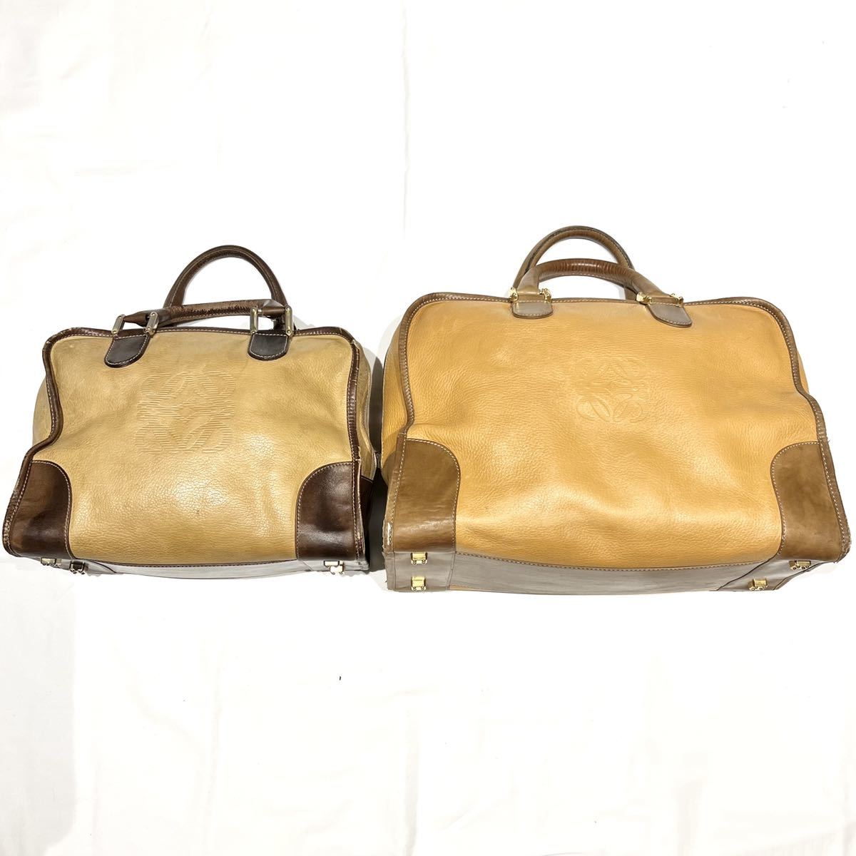 ◇2点セット◇ロエベ LOEWE ヴィンテージ ハンドバッグ ボストン 