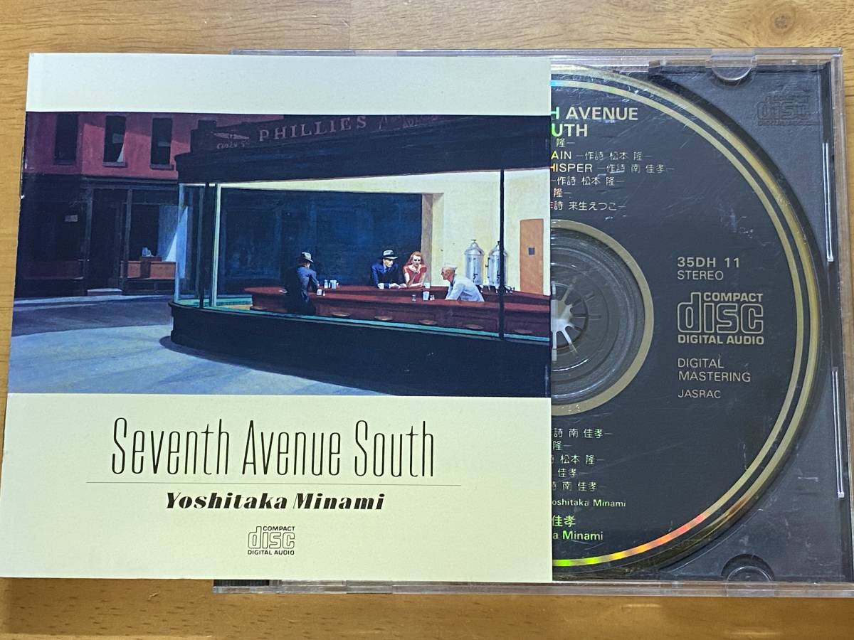 定番人気，セール CITY POP レア 金レーベル 82年初期3500円盤 35DH-11-1 1A3 南佳孝 82年7th セブンス アベニュー サウス SEVENTH AVENUE SOUTH(南佳孝)｜売買されたオークション情報、yahooの商品情報をアーカイブ公開 - オー ま行