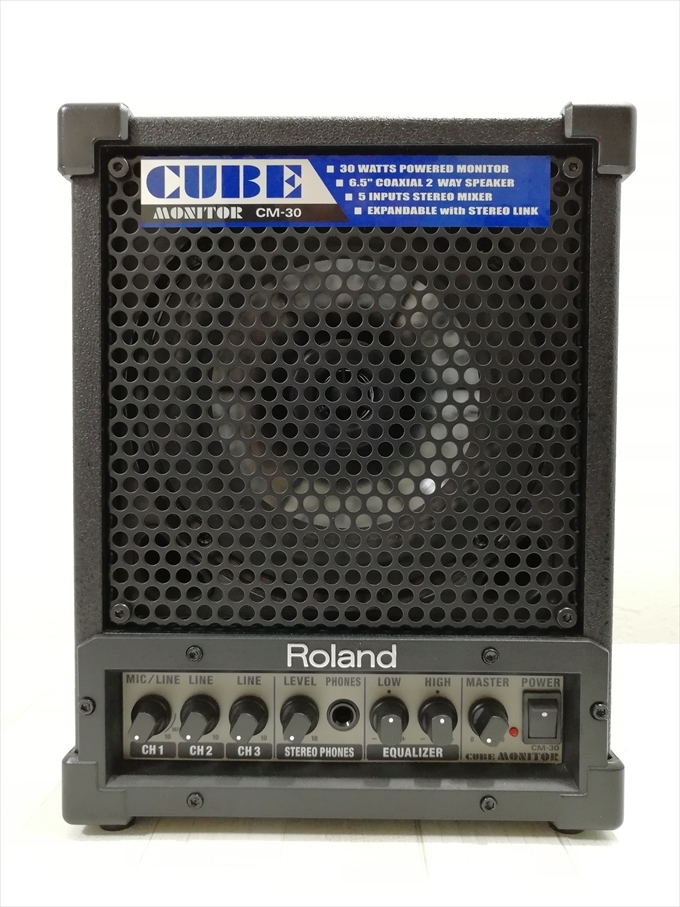 Roland CM-30 ローランド | CUBE Cube Monitor MONITOR 30W Portable 