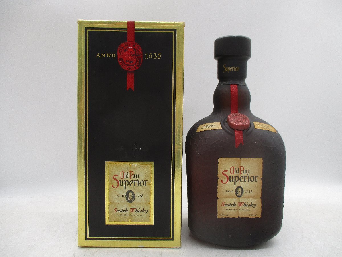 同梱OK商品】Old Parr SUPERIOR オールドパー スペリオール スコッチ