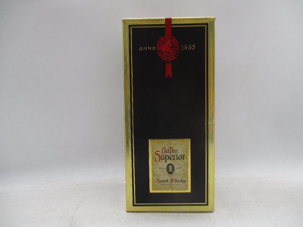 同梱OK商品】Old Parr SUPERIOR オールドパー スペリオール スコッチ