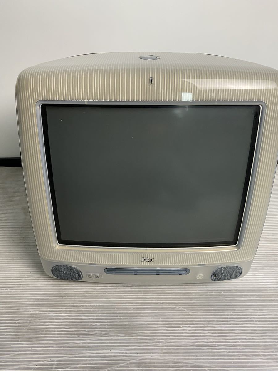 K796 iMac Apple スケルトン M5521 アップル ブルー ジャンク品 レトロ