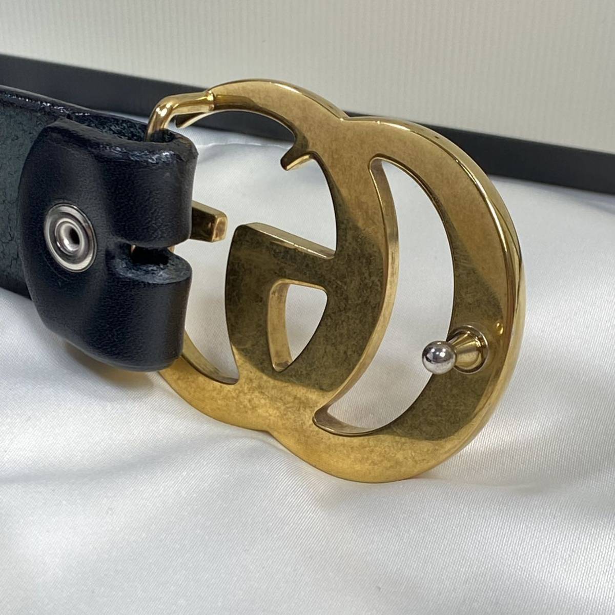 漂う高級感】GUCCI グッチ マーモントメンズベルト レザーベルト