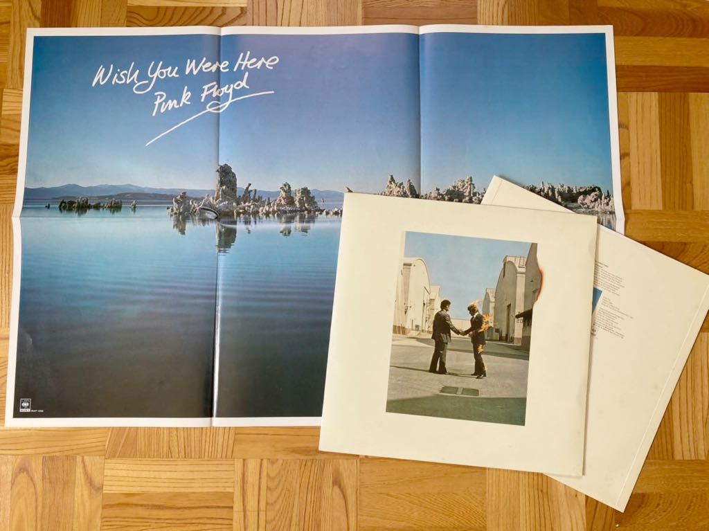 新作，お得 ポスター付 LP ピンク フロイド / 炎 # WISH YOU WERE HERE #(Pink Floyd)｜売買されたオークション情報、yahooの商品情報をアーカイブ公開 - オークファン P
