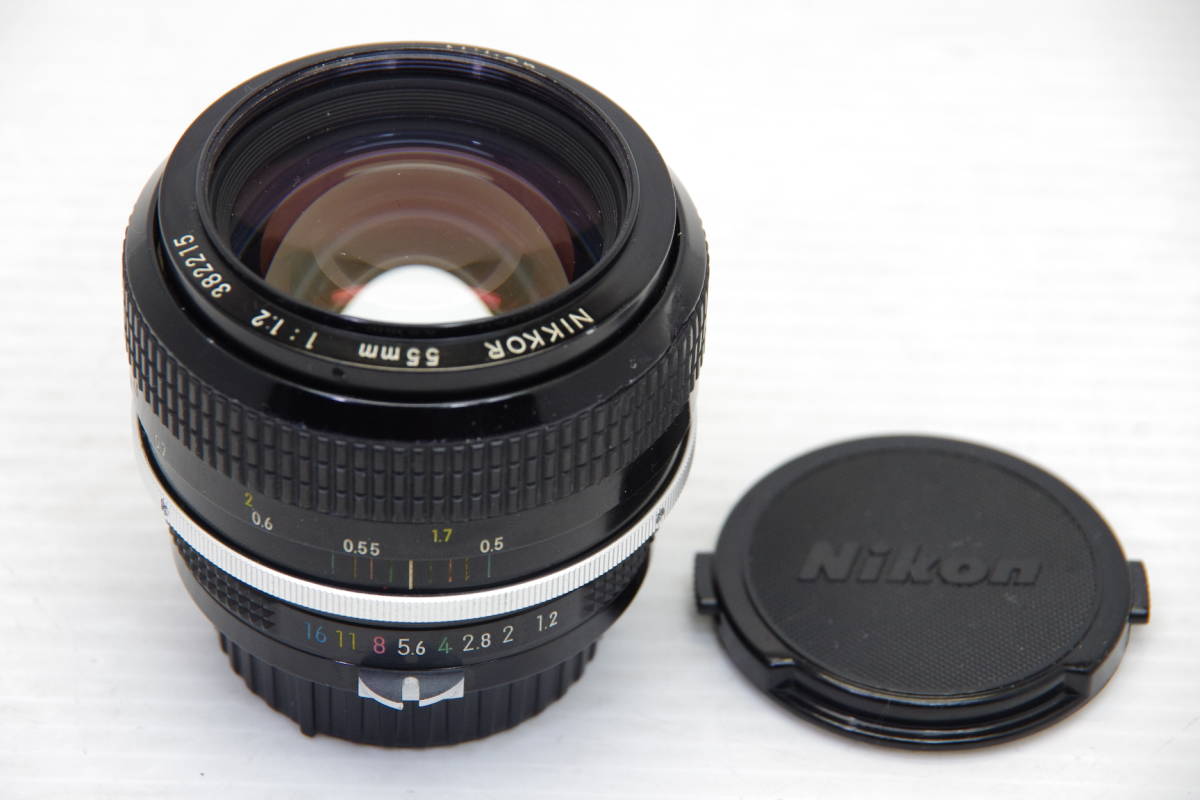 ☆ジャンク？☆ニコン Nikon NIKKOR 55mm 1:1.2 ※非Aiレンズ 55mm