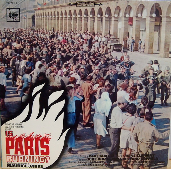 即決 3999円 LP OST パリは燃えているか モーリス・ジャール 日本盤 