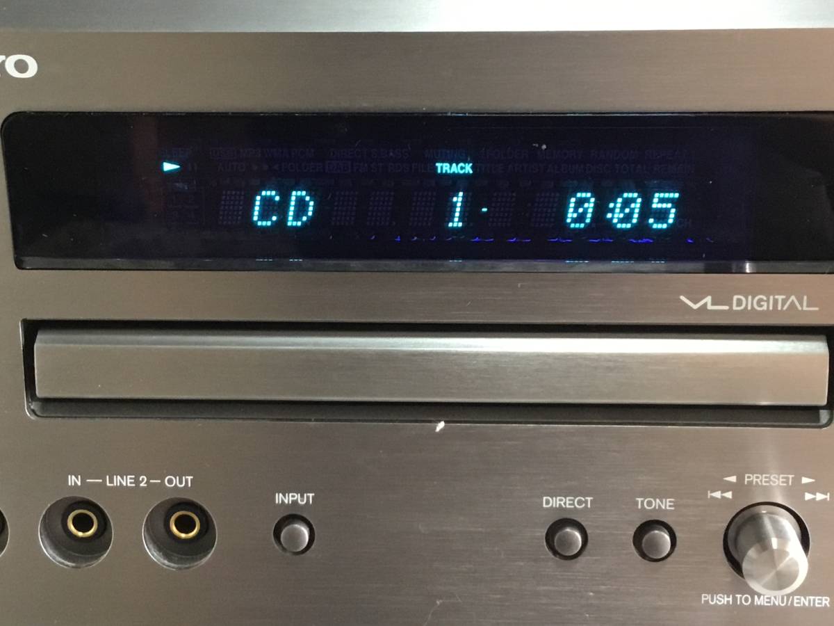 ◇◇ONKYO オンキョー CR−D1LTD CD／FMチューナー Hi