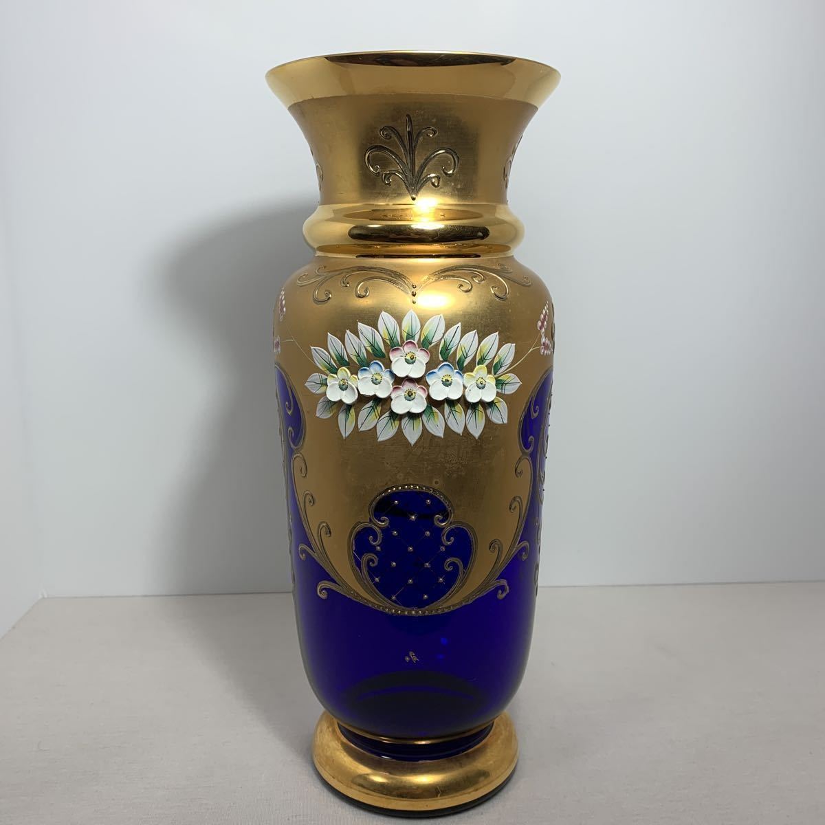 ベネチアングラス 花瓶/フラワーベース ネーム入り 【公式通販】