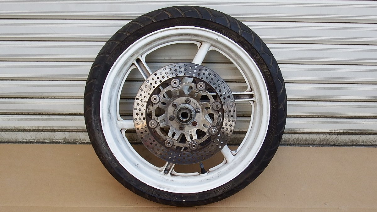 NSR250R MC21 純正フロントホイール MAGTEK a709中古 純正17×3.00