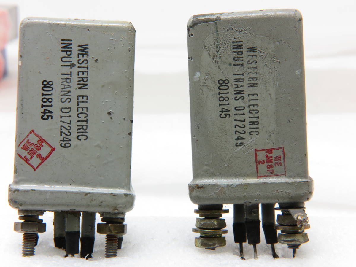 得価，最新作 WESTERN ELECTRIC 入力トランス D172249 品 ２個(パーツ、部品)｜売買されたオークション情報、yahooの商品情報をアーカイブ公開 - オークファン パーツ、部品