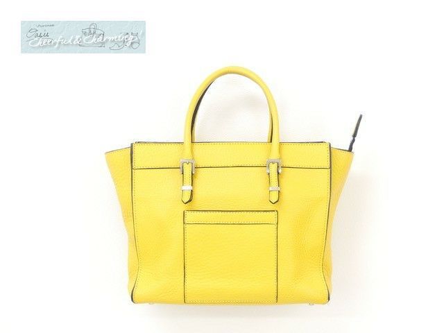 DAISY LIN/FOXEY バッグ(デイジーリン) レモンC レザー#ななめがけOK 
