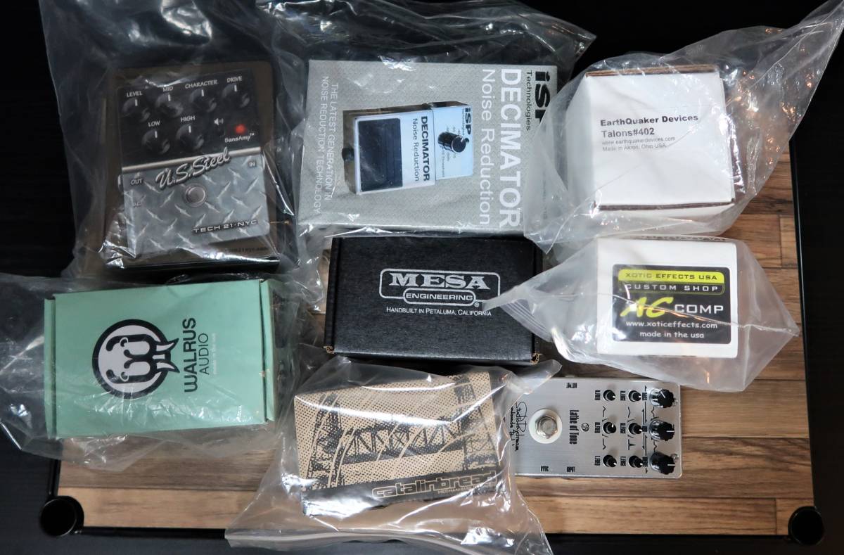 格安，お得 エフェクター詰め合わせ Walrus Voyager Catalinbread Dirty Little Secret EarthQuaker Talons Xotic AC-COMP 他(その他)｜売買されたオークション情報、yahooの商品情報をアーカイブ公開 - オークファン エフェクター