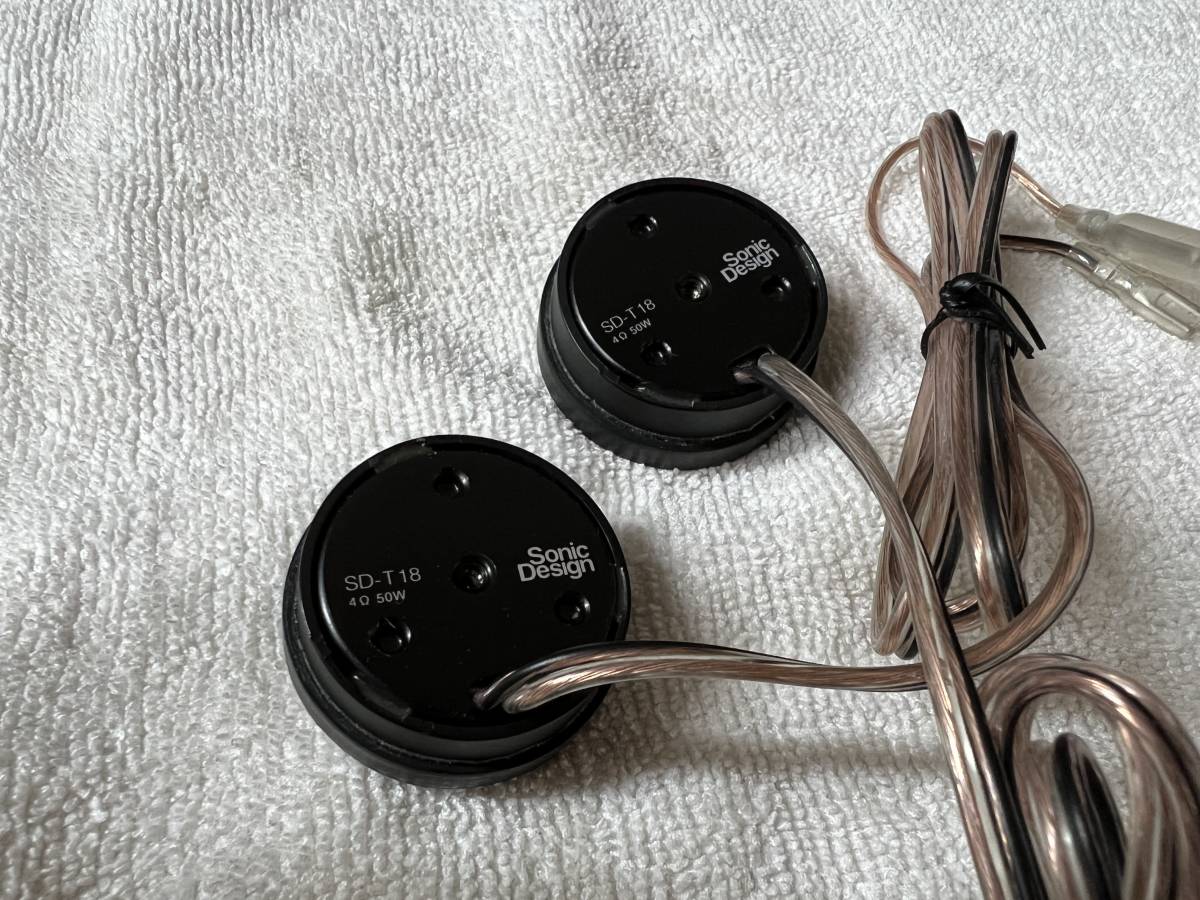 SonicDesign ソニックデザイン SD-T18 ソニックプラス ソニックデザイン SonicDesign SD-T18 18mm ツイーター スピーカー