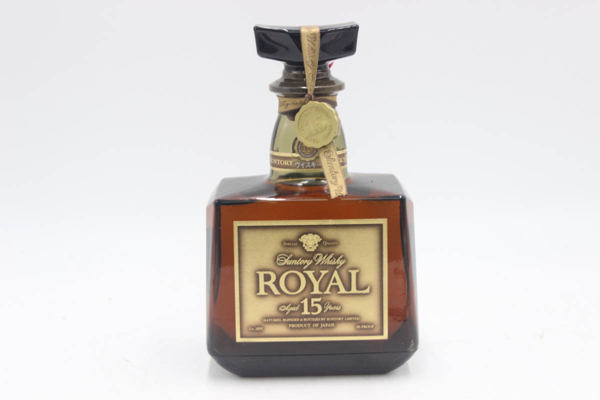 国内廃番】 【未開栓】 SUNTORY/サントリー ROYAL/ローヤル 15年