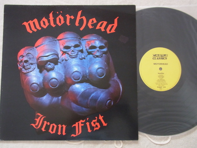 モーターヘッド 公式通販 レコード2枚 Fist motorhead LP見本盤 盤美