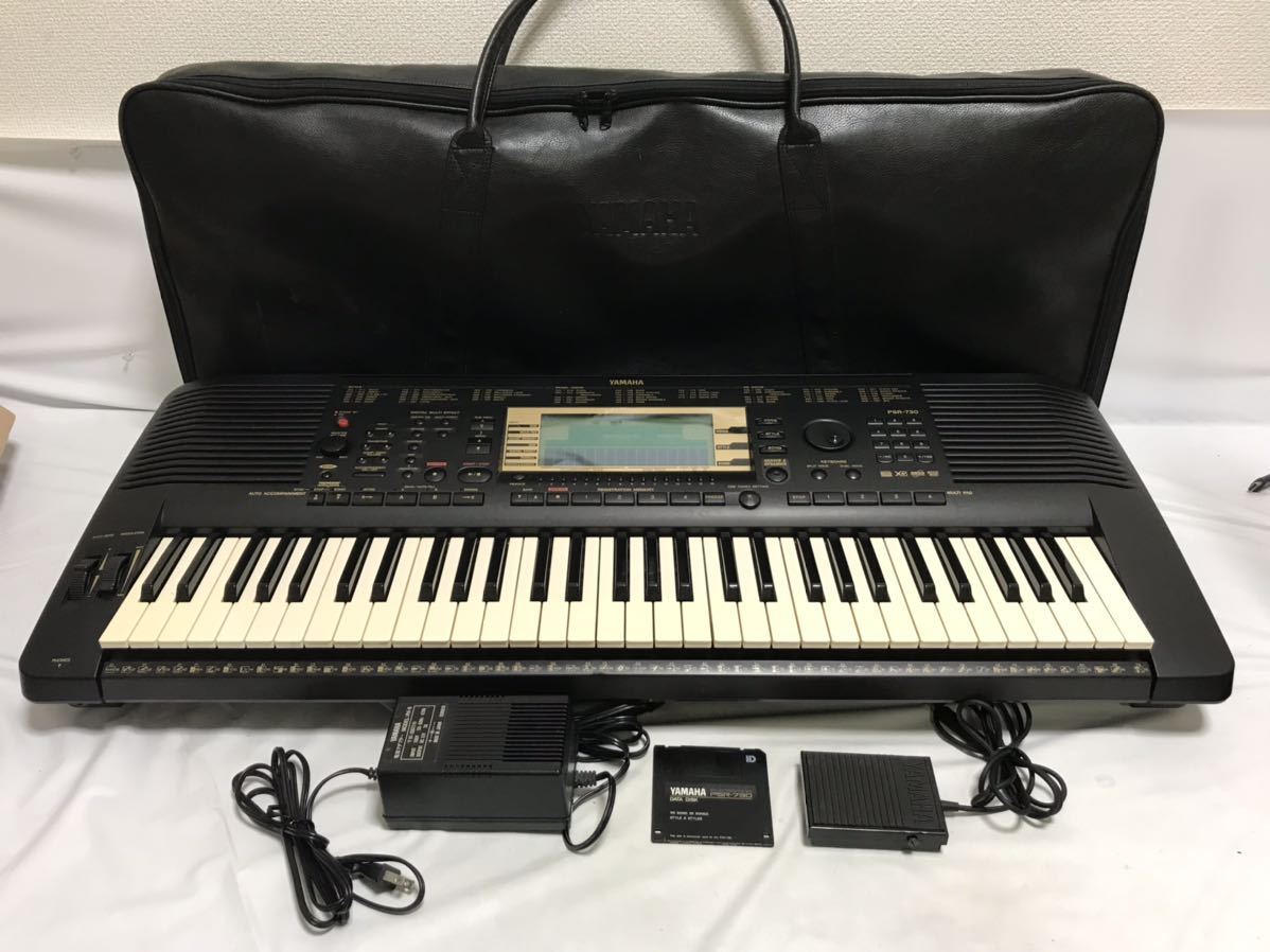 YAMAHA ヤマハ PSR-730キーボード 電子ピアノPORTATONE 全鍵盤音出し