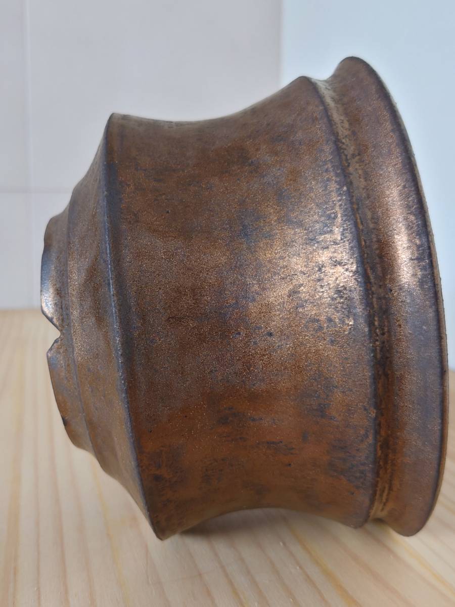 カタチ製作所 Mederu pot バレル Lサイズ ゴールド 【コレクション鉢