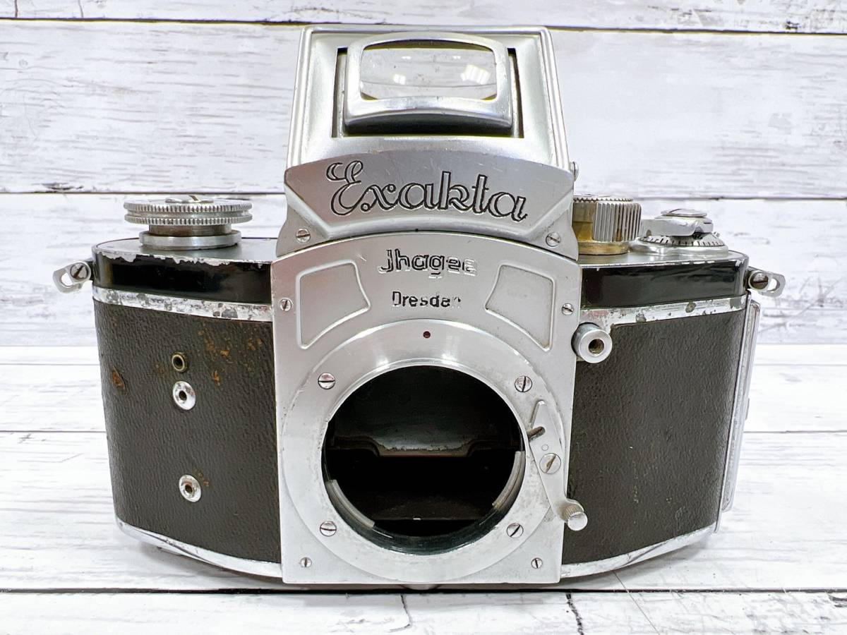 エキザクタ ドレスデン EXAKTA Jhagee Dresden イハゲー フィルムカメラ ボディのみ ジャンク品 【4215_8