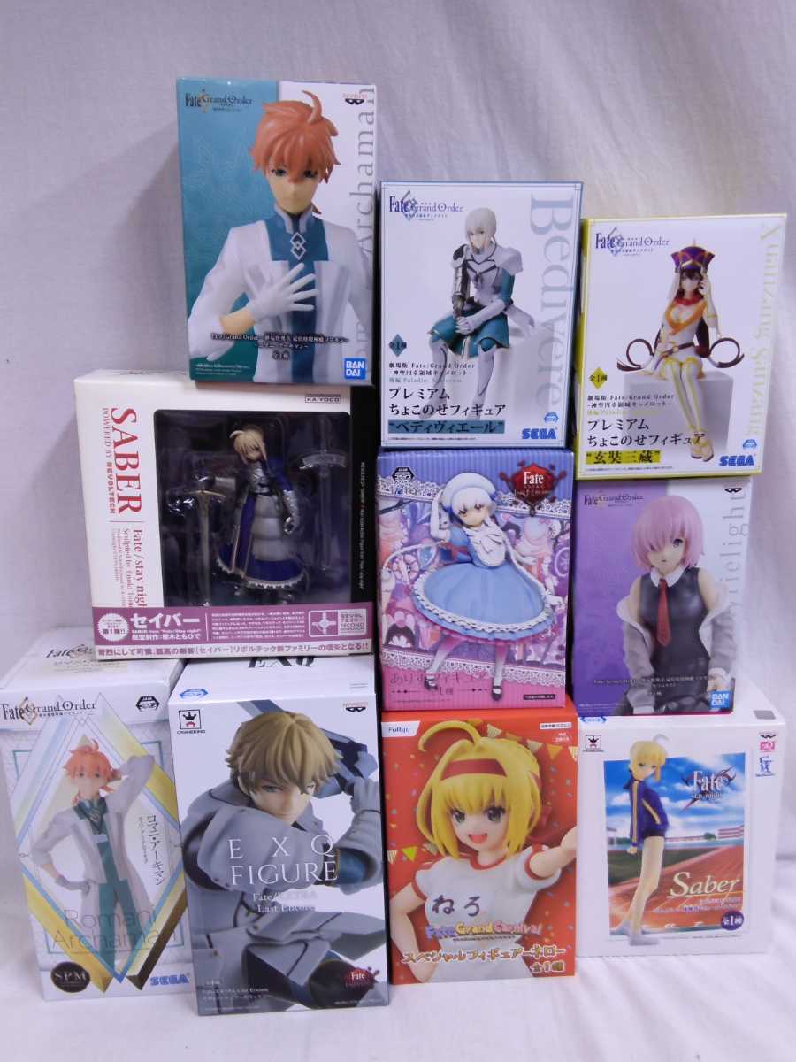 人気SALE，送料無料 Fate シリーズ プレミアムちょこのせフィギュア EXQ SPM 他 フィギュア 10個セット 040 054/193(Fate)｜売買されたオークション情報、yahooの商品情報をアーカイブ公開 - オークファン Fate
