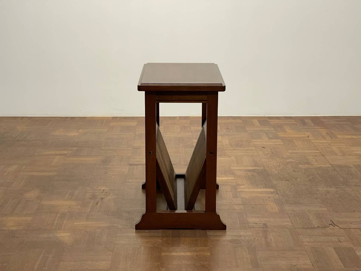 maruni マルニ マガジンラック 地中海シリーズ サイドテーブル 隠滅