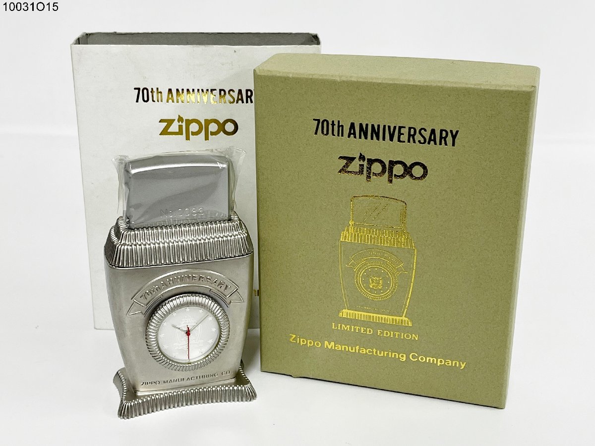 ☆未使用☆ ZIPPO ジッポー 70th ANNIVERSARY LIMITED EDITION 時計 