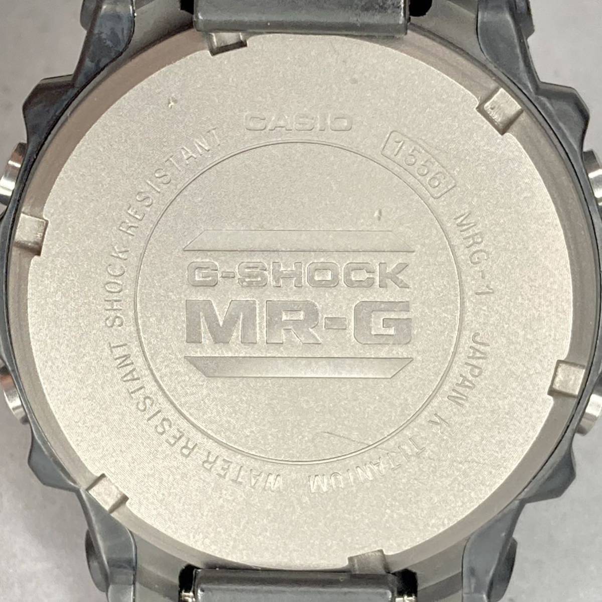 極 CASIO G-SHOCK MR-G MRG-1Z-1 ブラックチタンケースモデル 