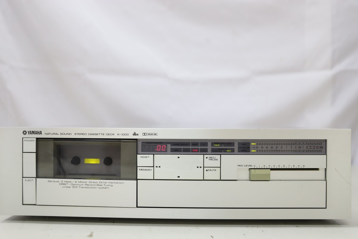 YAMAHA K-1000 NS SERIES ヤマハ カセットデッキ シルバー NSシリーズ