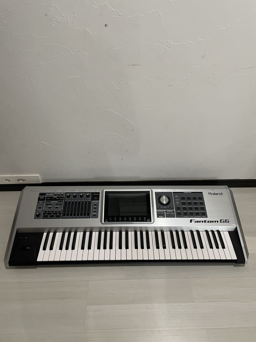 美品】Roland ローランド Fantom G6 シンセサイザー 61鍵(ローランド 