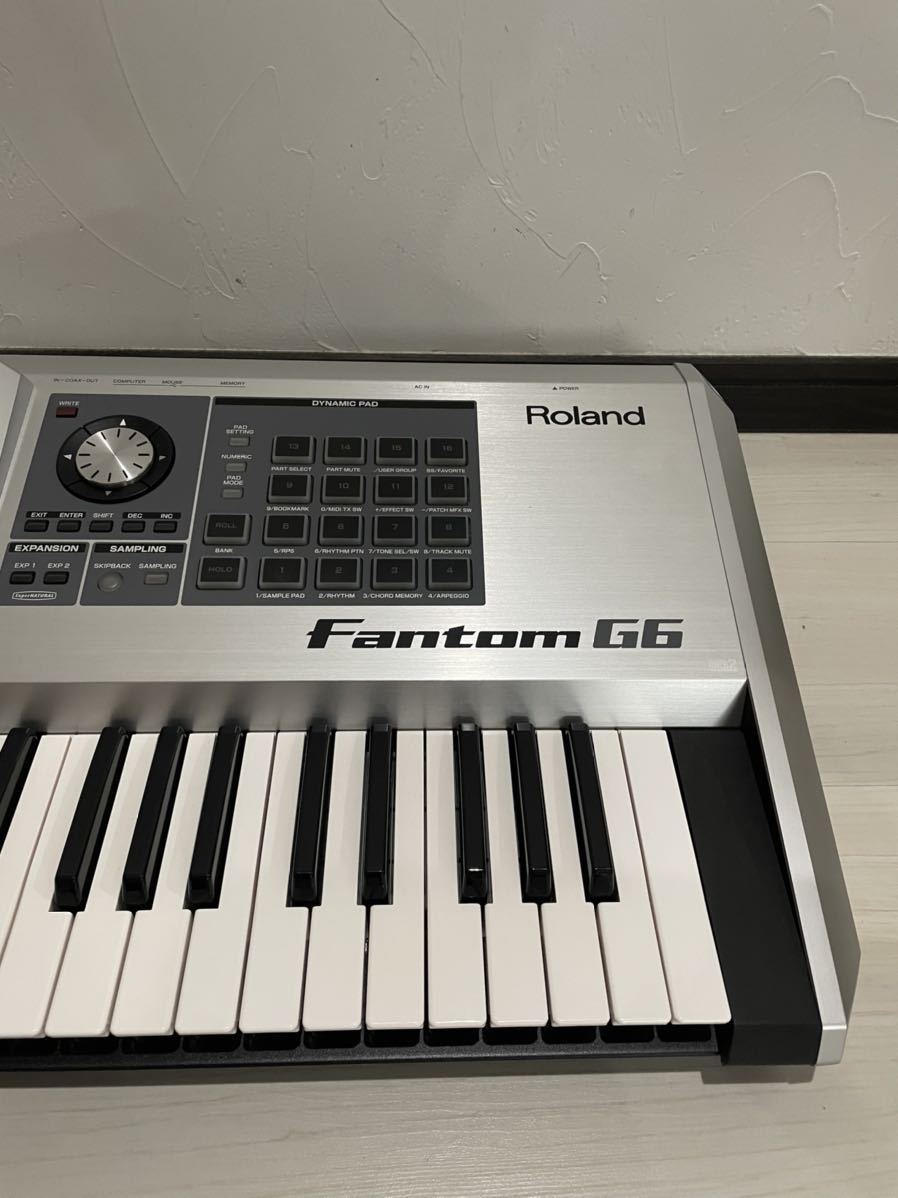 美品】Roland ローランド Fantom G6 シンセサイザー 61鍵 