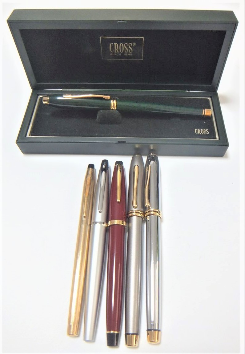 1円 おたからや B0628 23 Cross クロス 万年筆 ペン先14k585 2 素材不明 4 計6点 ネーム入りもあり 万年筆一般 売買されたオークション情報 Yahooの商品情報をアーカイブ公開 オークファン Aucfan Com