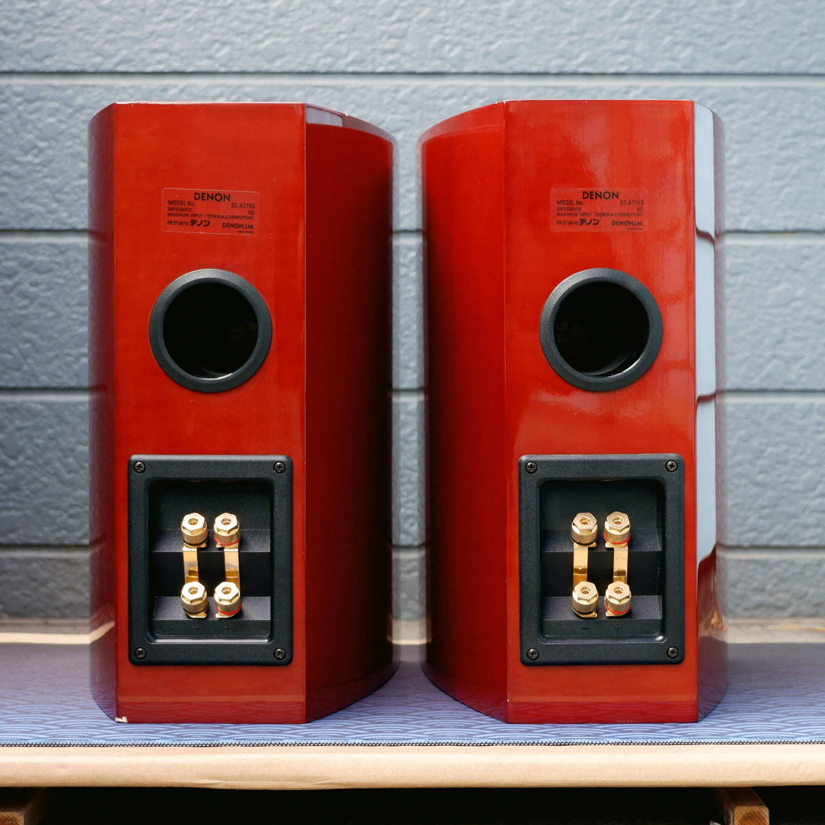 DENON SC-A77XG スピーカー デノン デノン DENON CDENON SC 動作OK！ 2個